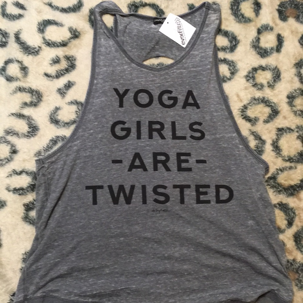 Everfitte Yoga girls are twisted Workout Tank